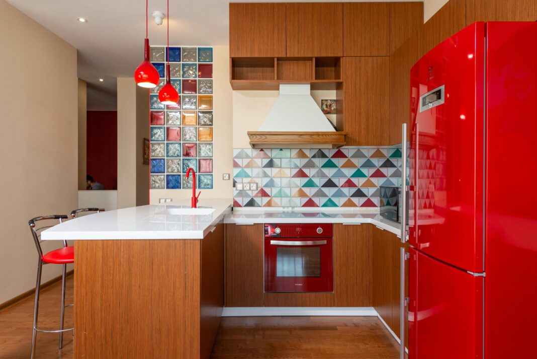 fridge cabinet surround ideas