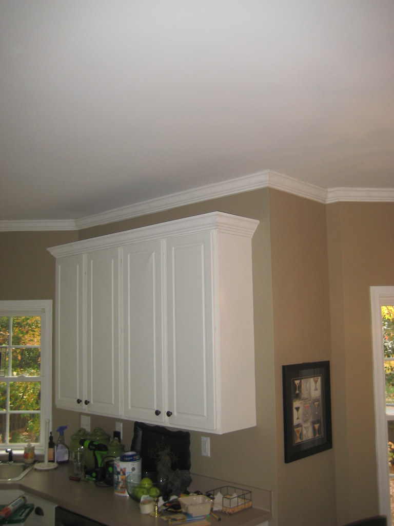 Cabinet Molding Installation