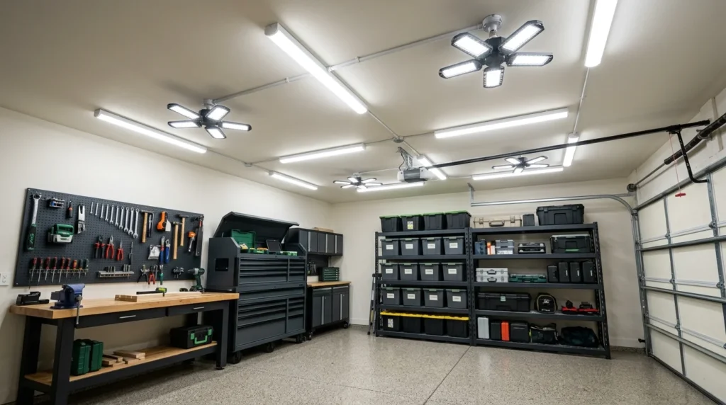 How to Choose LED Garage Lights for Your Space