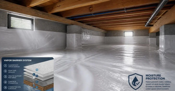 What Does a Vapor Barrier Do Under a House?